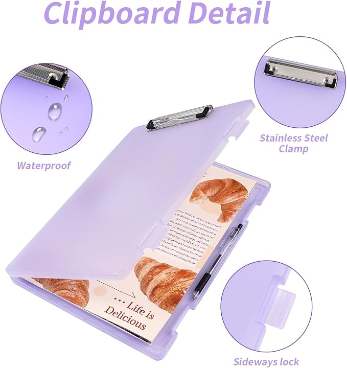 2 Pack Letter Size Clipboard - Image 8