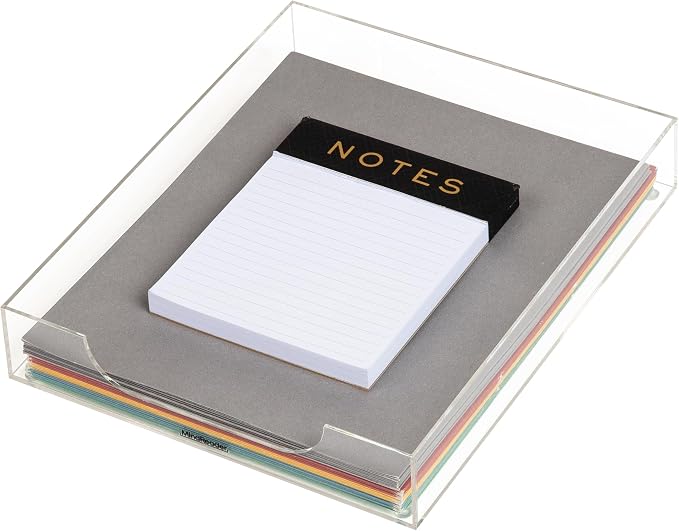 Mind Reader Paper Tray, Desktop Organizer, File Storage - Image 4