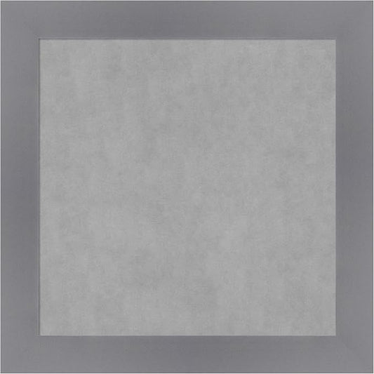 Amanti Art Grey Framed Magnetic Board 14x14 X-Small Vision Board by AmantiArt