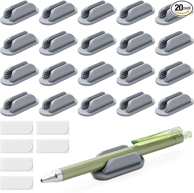 20 Pack Adhesive Pencil Holders by UEHSNI