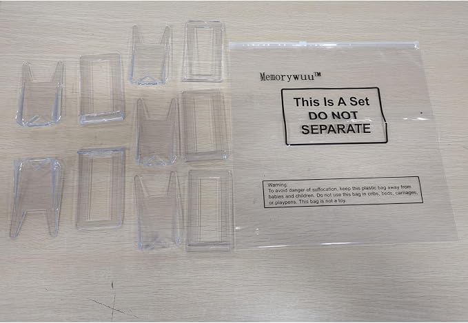 24 Pack Acrylic Book Stand for Display Adjustable Clear Display Holder Easel - Image 5