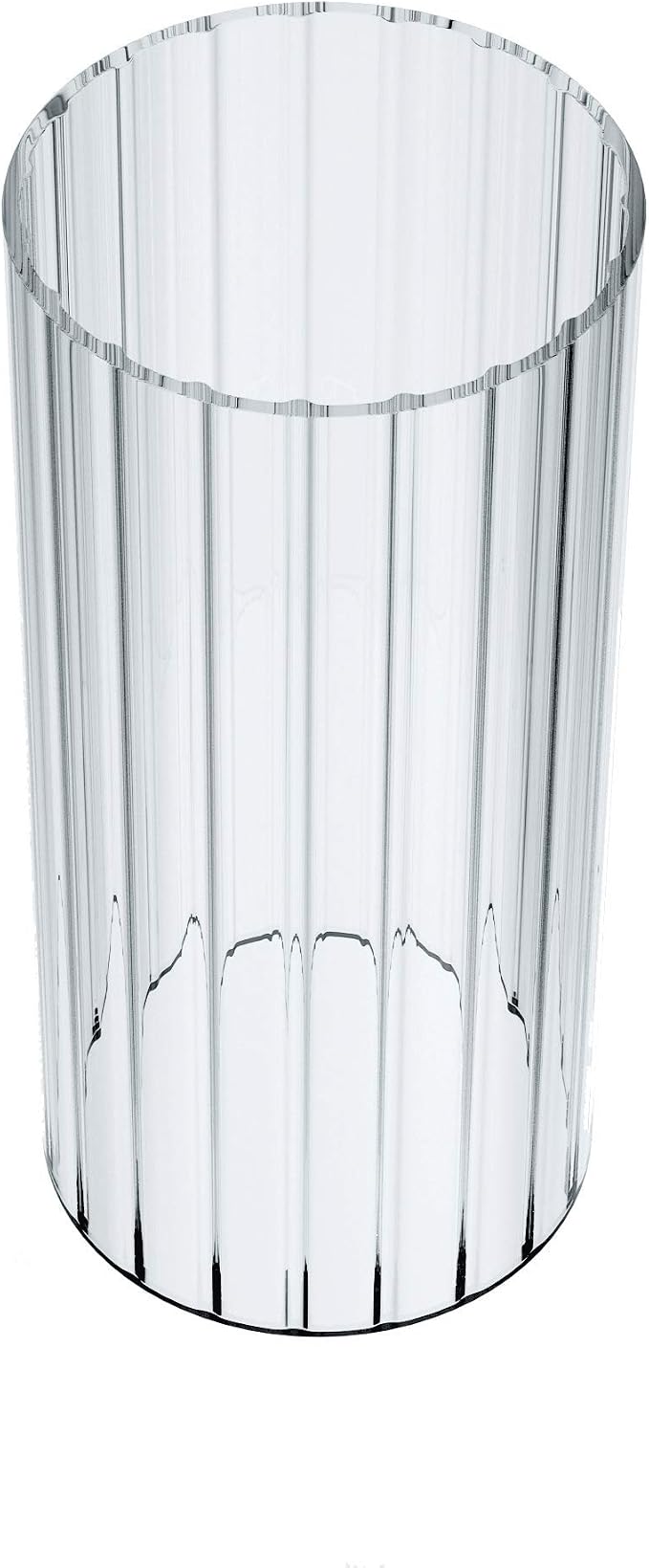 Sunwo Glass Shade Straight Cylinder Glass Lamp Shade Replacement by SUNWO