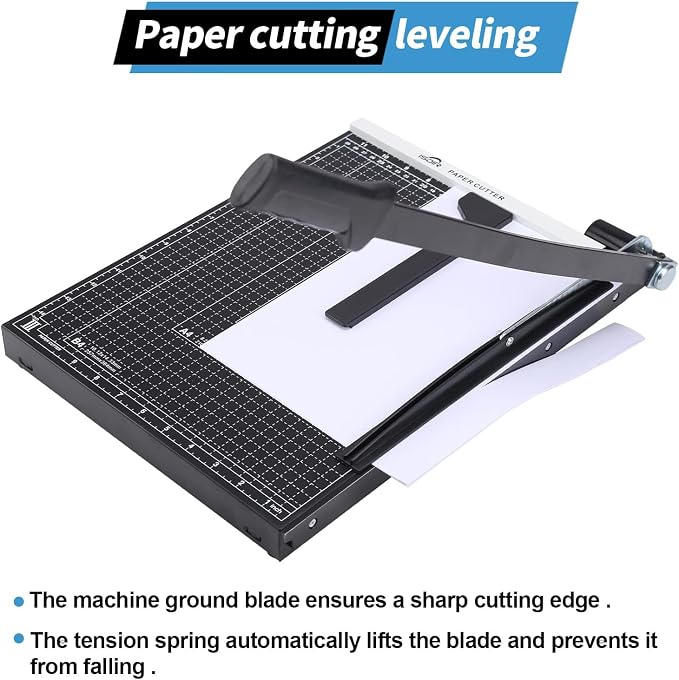 ISDIR 15" Guillotine Paper Cutter - Image 6