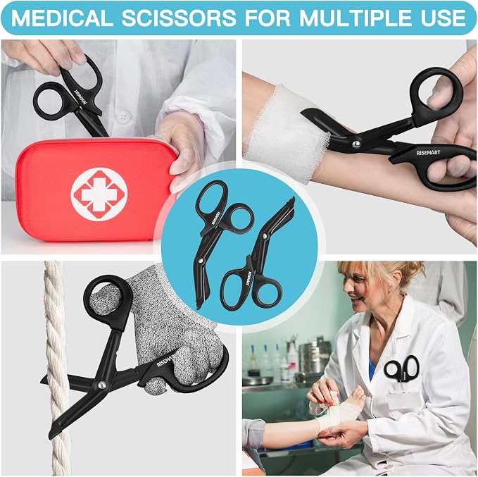 Trauma Shears - RISEMART Bandage Scissors - Image 6