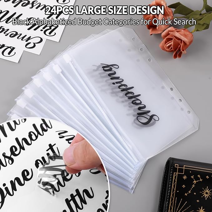 SKYDUE Budget Binder, Money Saving Binder - Image 4