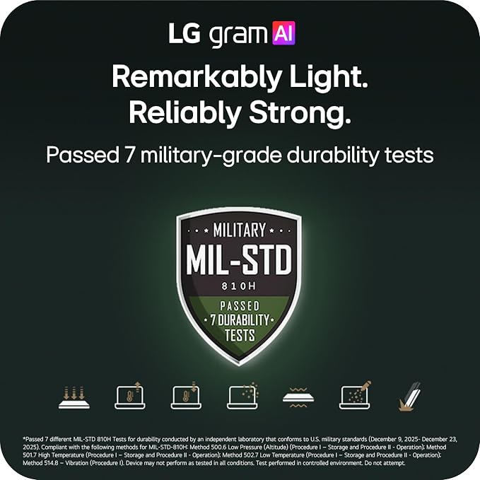 LG gram 15-inch Thin and Lightweight Dual AI Laptop Computer, Windows 11 Home - Image 9