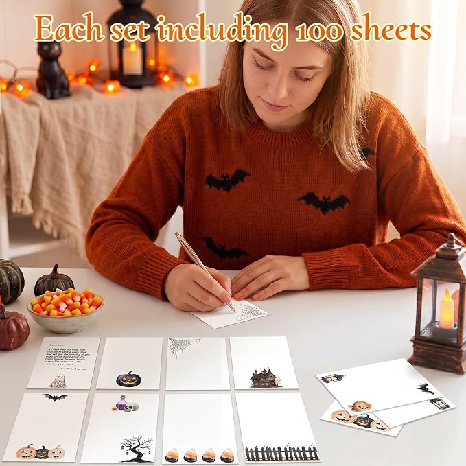 Spiareal 100 Pcs Blank Note Cards Blank Decorative Notecards Index Cards Bulk - Image 5