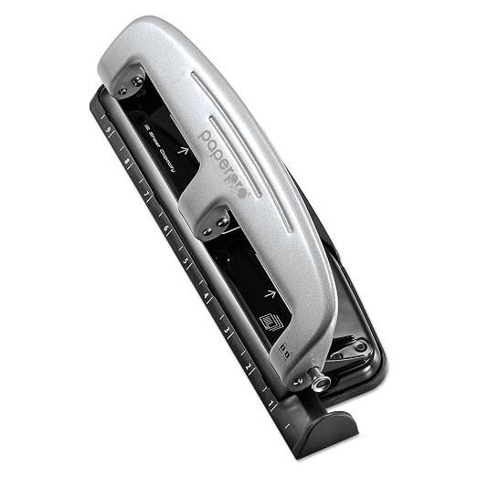 Bostitch Office inPRESS 12 Reduced Effort Three-Hole Punch - Image 7