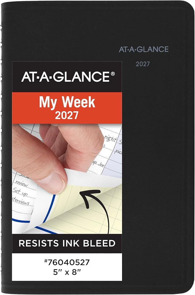 AT-A-GLANCE 2027 Appointment Book Planner, Daily & Monthly, QuickNotes by AT-A-GLANCE