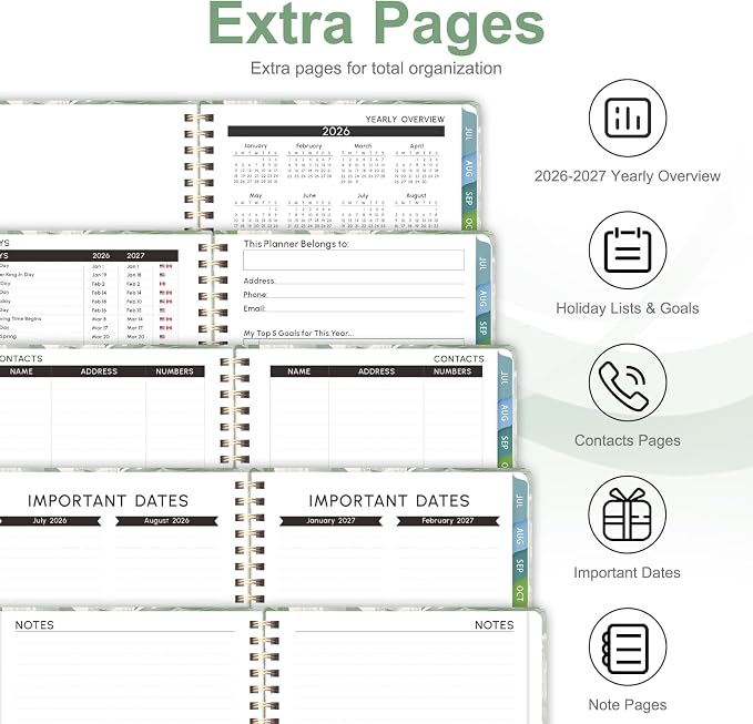 Planner 2026-2027, Weekly and Monthly Academic Planner, July 2026 - Image 5