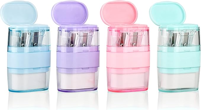 4 PCS Manual Pencil Sharpener by waremew