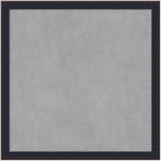 Amanti Art Black Framed Magnetic Board 27x27 Medium Vision Board by AmantiArt