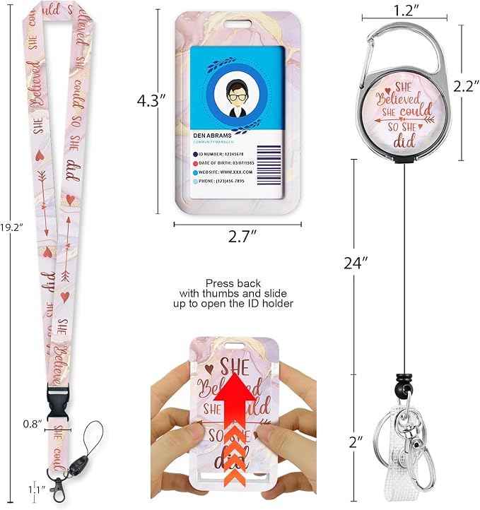 Immaturus Inspirational Quote Lanyards - Image 4