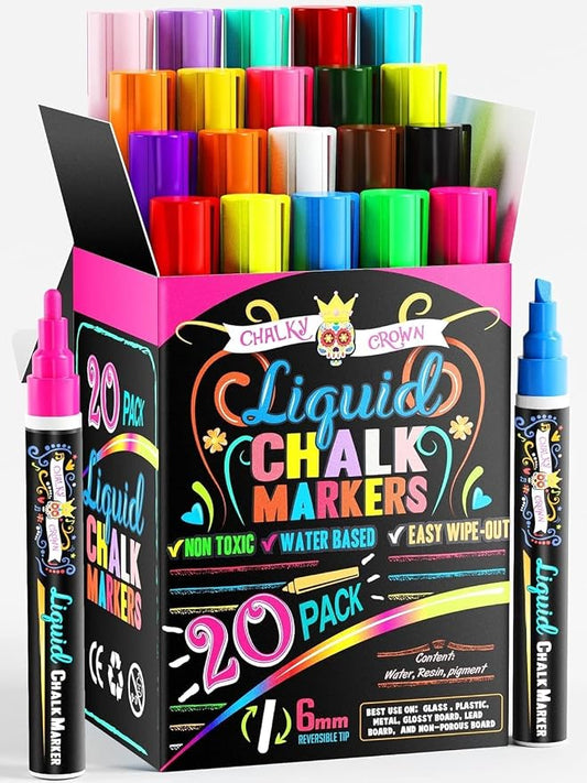 Bold Chalk Markers by ChalkyCrown