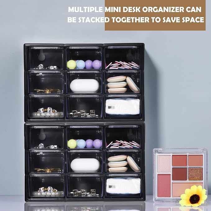Amyhill 6 Pcs Mini Drawer Organizer Small Organizer - Image 4