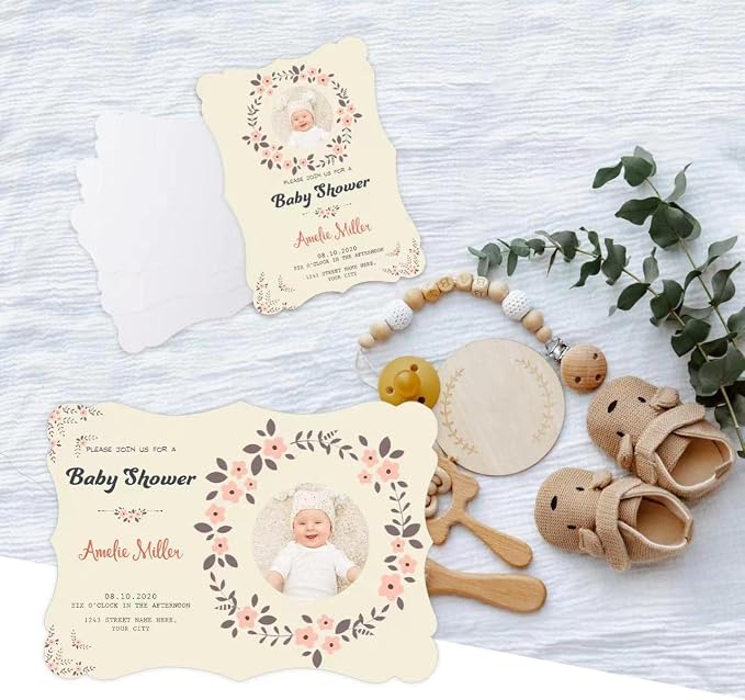 100 Pack Blank Invitations - Image 5