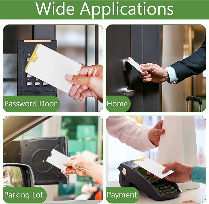 Thenshop 2000 Pieces Credit Card Sleeves Hotel Key Holder Blank Gift Envelopes - Image 5