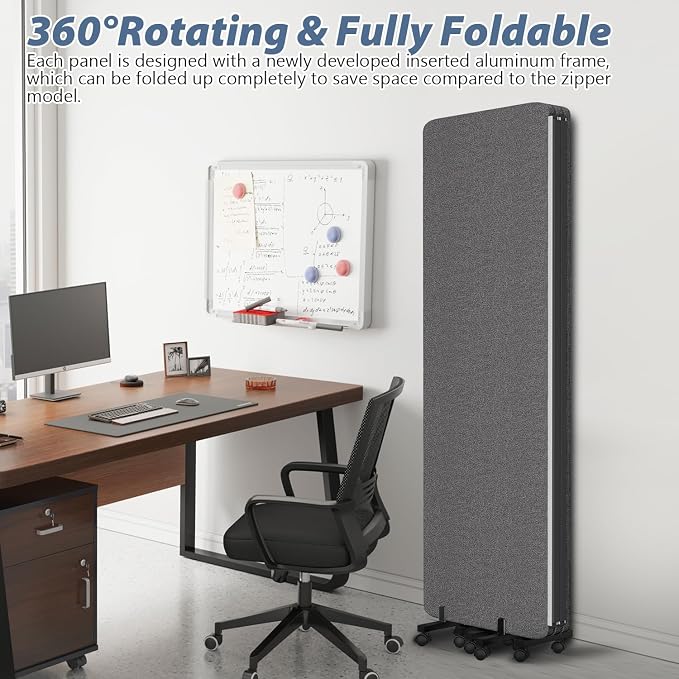 Acoustic Room Divider Privacy Panel - Image 5