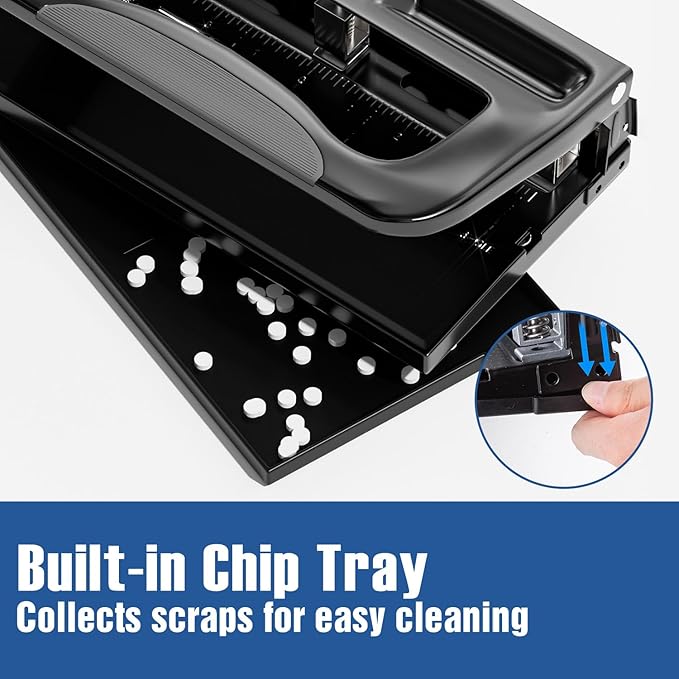 XOOL 3 Hole Punch, Heavy Duty Metal Hole Puncher - Image 7