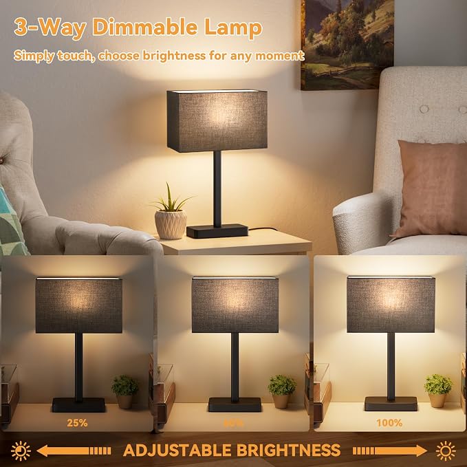 Hong-in Touch Lamps for Bedroom - Image 2