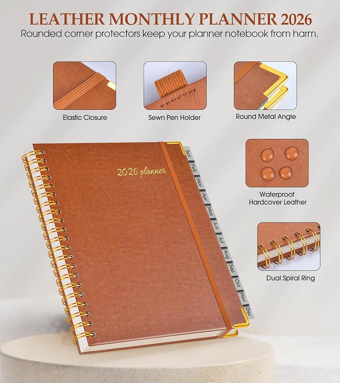 2026 Planner, Weekly and Monthly Calendar Planner from January 2026 - Image 4
