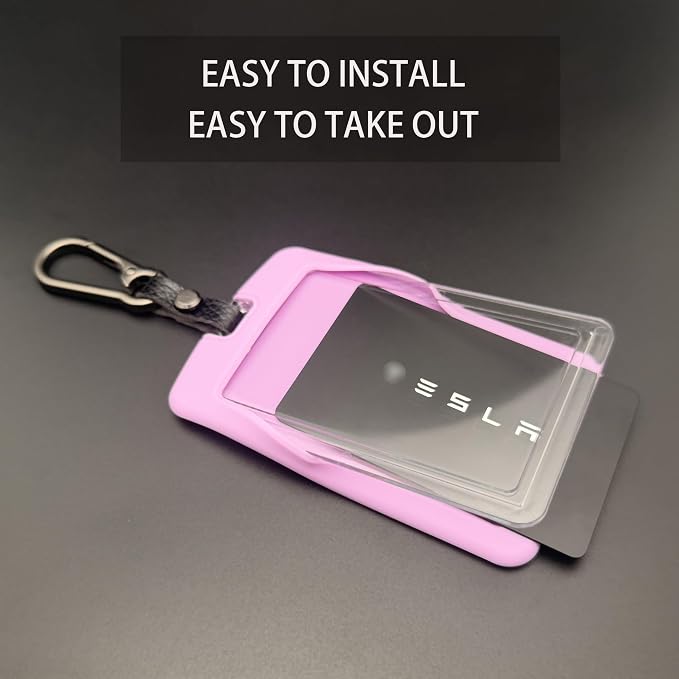 TANDRIVE 2PCS Silicone Key Card Holder Case Compatible - Image 4