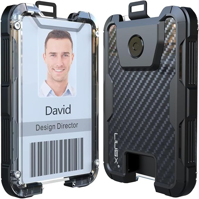 LIUGX Carbon Fiber Badge Holder - Image 2