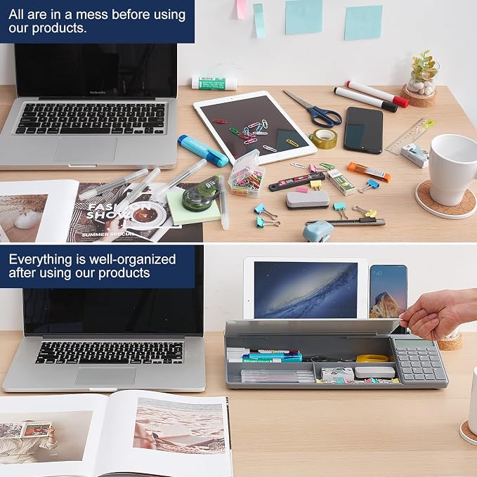 Small Glass Desktop Whiteboard Dry-Erase-Board - Image 3