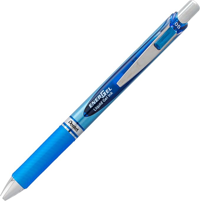 PENBLN75C - Pentel EnerGel Needle Tip Liquid Gel Ink Pens - Image 2