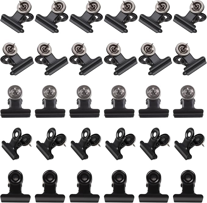 BLMHTWO 30 Pieces Thumb Tacks Clips by BLMHTWO