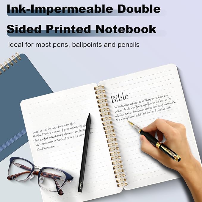 4 PCS Small Spiral Notebook 5x7, Spiral Journal Notebook, Notebooks - Image 5