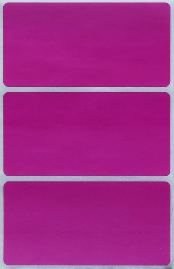 Royal Green Rectangular Stickers Color-Coding Labels by RoyalGreen