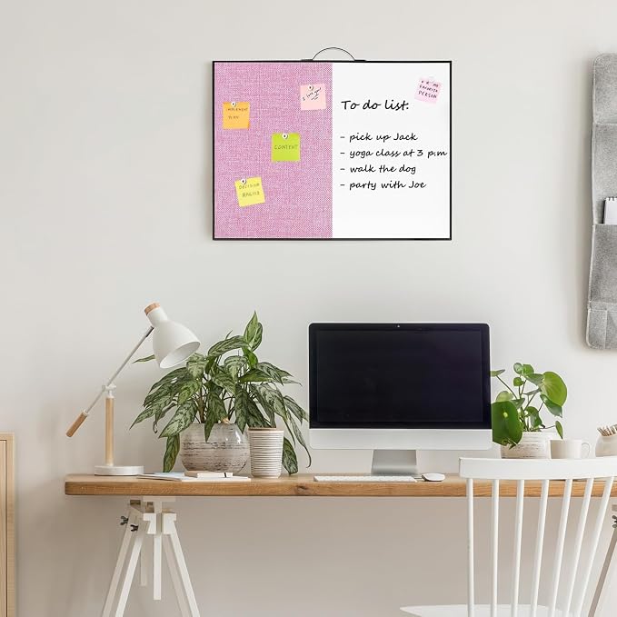 Small White Board Cork-Board Combo - Image 8