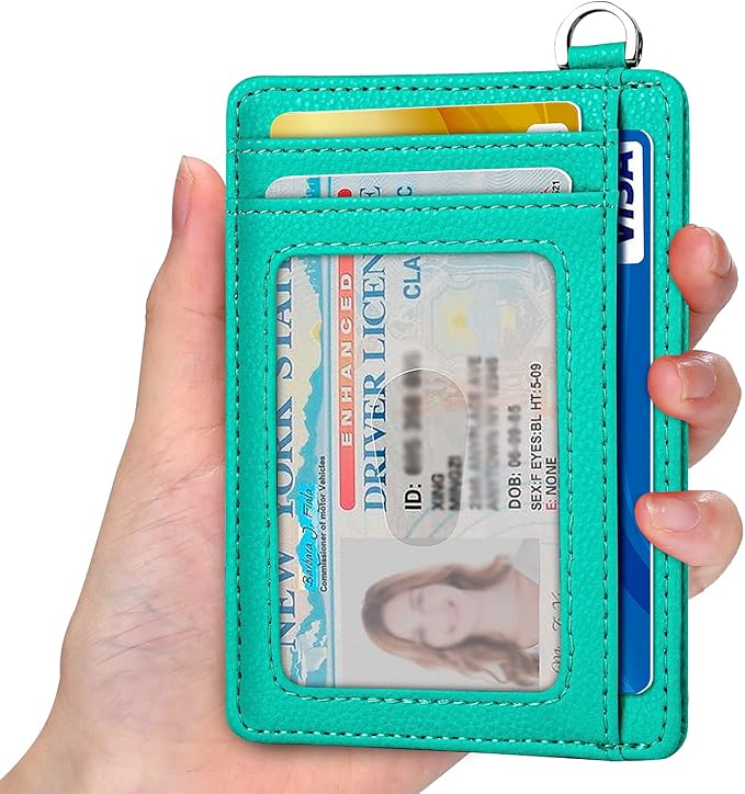 Slim Minimalist Front Pocket Wallet, RFID Blocking Credit Card Holder Wallet - Image 2