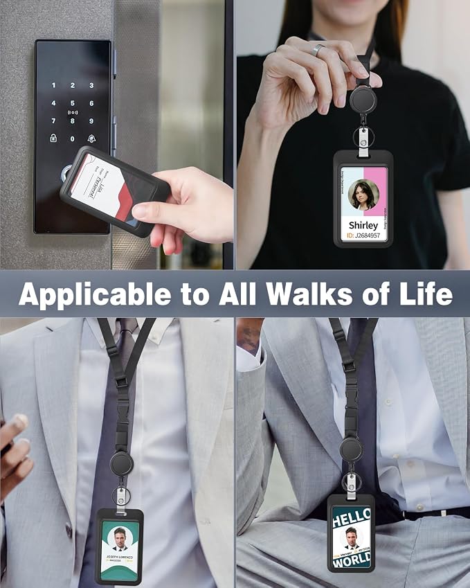 Uniclife Retractable Adjustable Lanyard Heavy Duty Neck Lanyard - Image 7