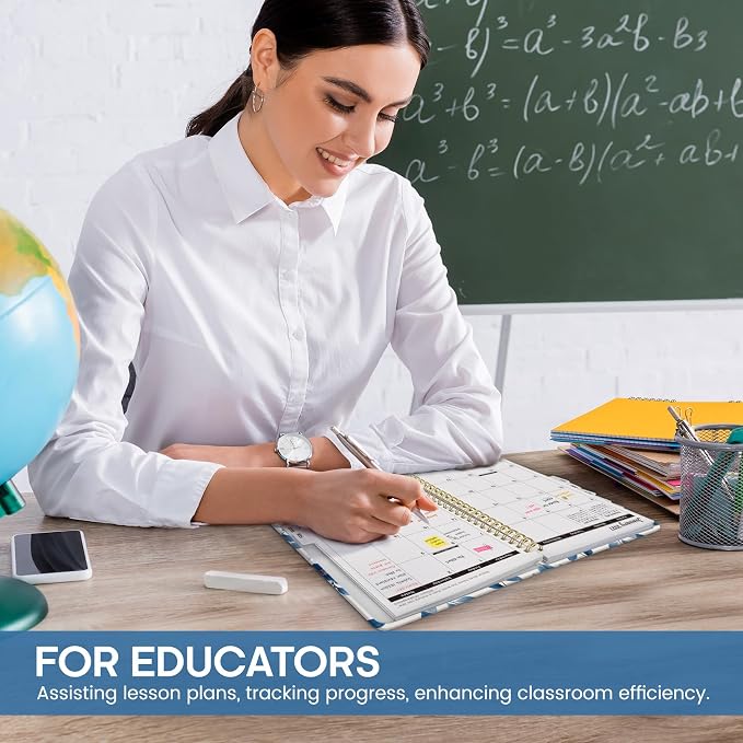 Academic Planner 2026-2027, Weekly and Monthly Calendar Book, July 2026 – June - Image 6