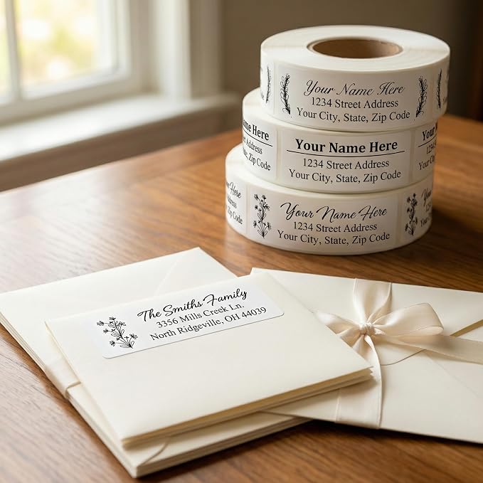 Address Labels Personalized Return Address Labels Personalized Custom Mailing - Image 8