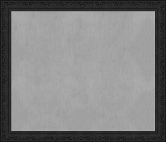 Amanti Art Black Framed Magnetic Board 47x55 Oversize Vision Board by AmantiArt
