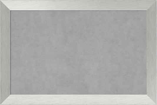 Amanti Art Silver Framed Magnetic Board 24x36 Large Vision Board by AmantiArt