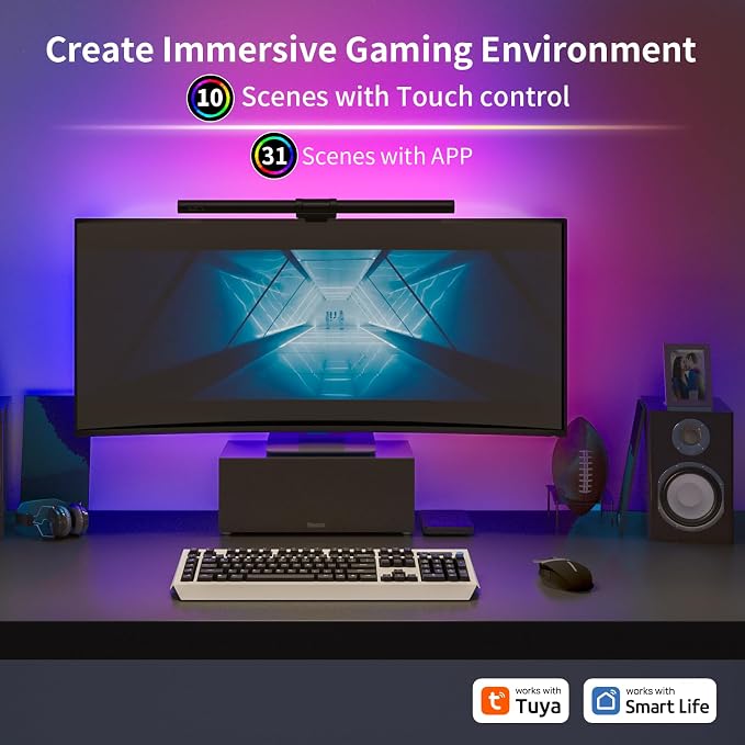 Monitor Light Bar, USB Reading LED Task Lamp - Image 5