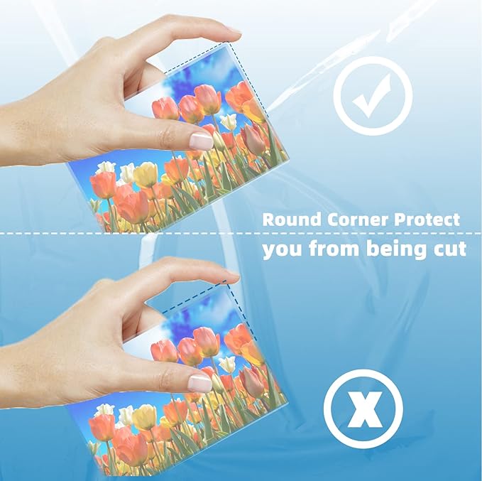 Uinkit Photo Laminating Pouches 5x7 inches 5mil Thickness Extra Protection 120Pack Thermal Laminating Sheets Professional Quality,Glossy Clear Laminator Pouch Rounded Corner-DeskLoop Office