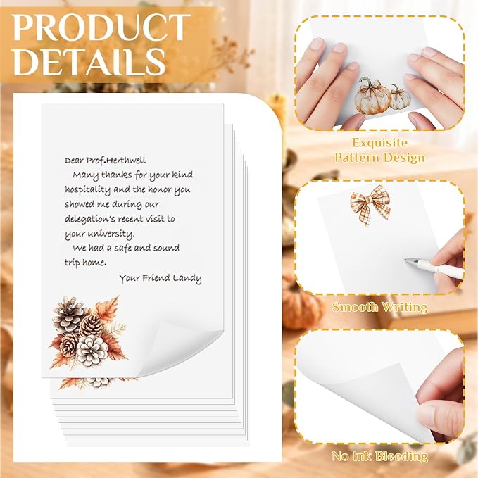 Spiareal 100 Pcs Blank Note Cards Blank Decorative Notecards Index Cards Bulk - Image 3