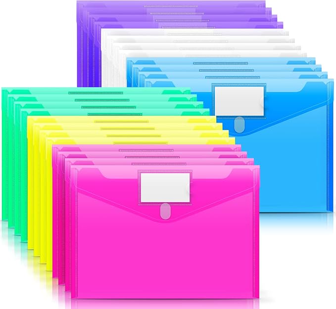Sooez 24 Pack File Folders, Folder by Sooez