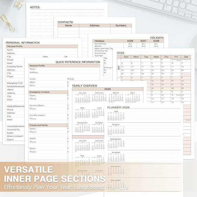 2026-2027 Academic Planner, Weekly & Monthly Appointment Book from Jul. 2026 - Image 6