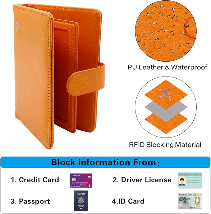 Melsbrinna Rfid Passport Holder - Image 4