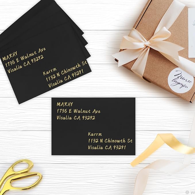 50 Pack A7 Envelopes, 5.24 x 7.24 in Envelopes - Image 7