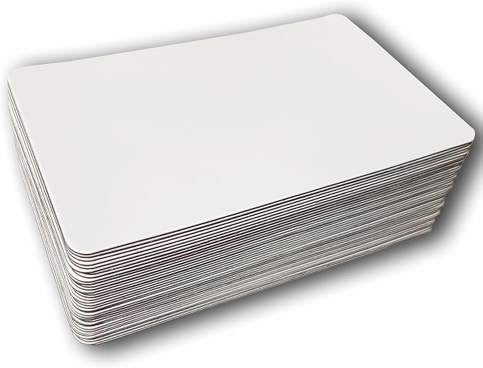 IMAGAME Dry Erase Magnets, Blank Magnetic Dry Erase Labels, Erasable Magnets - Image 6