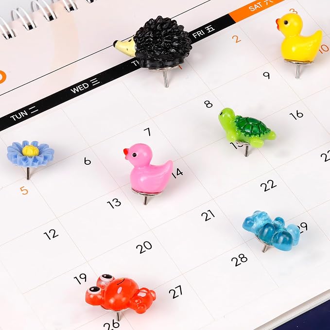 108Pcs Push Pins Cute Thumb Tacks - Image 3