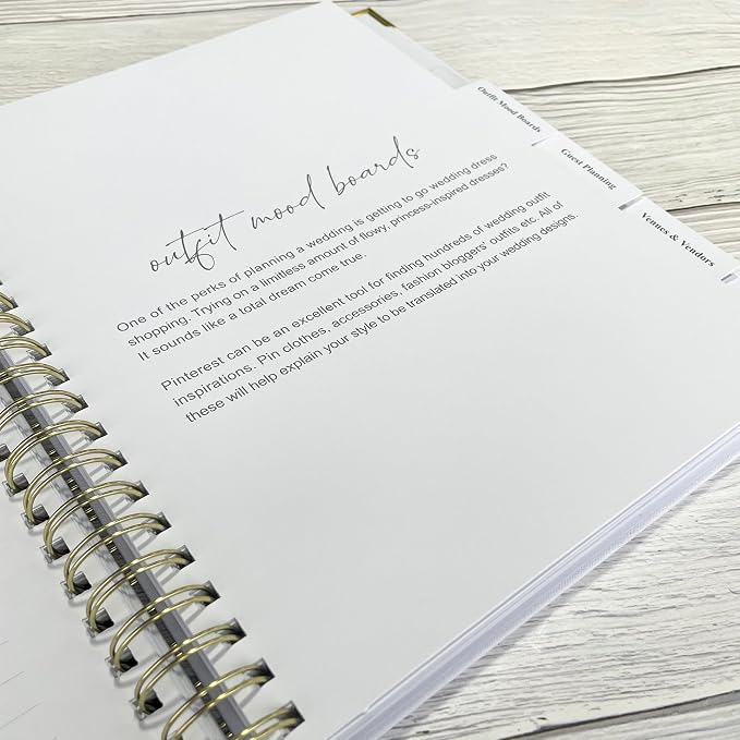 LADY&HOME Wedding Planner Book and Organizer - Image 7