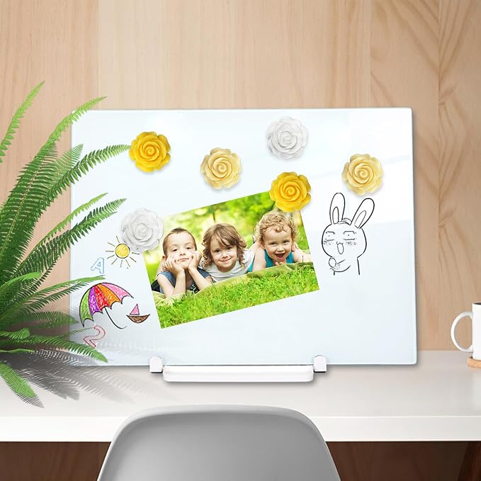 15 pcs - Cute Flower Magnet - Image 6